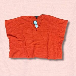 Lauren Ralph Lauren Orange Women's Top